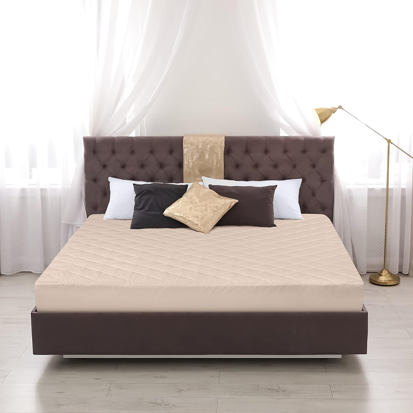 Duerme como en un hotel 5 estrellas 🏨💤 ¡Protector de colchón + 2 fundas de regalo!