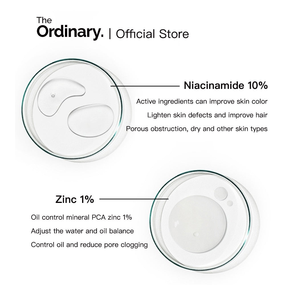 🌟The Ordinary® Niacinamide 10% + Zinc 1%, 30 ml✨