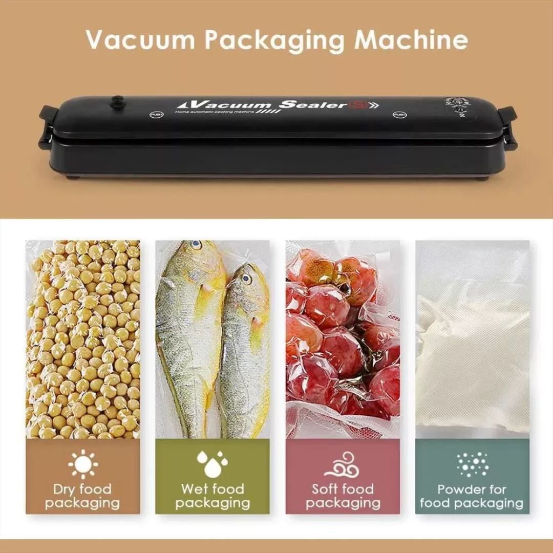 ENVASADORA AL VACÍO AUTOMÁTICA - SEALER PRO + 15 BOLSAS REGALO
