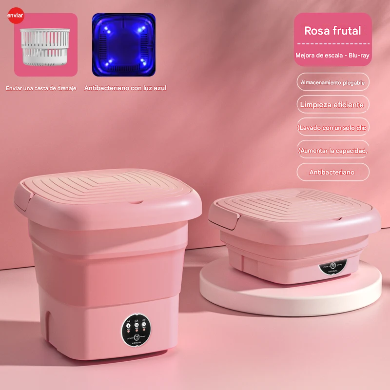 LavaFácil Compacta Mini Lavadora Portátil con 50% de Descuento🚀