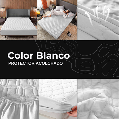 Duerme como en un hotel 5 estrellas 🏨💤 ¡Protector de colchón + 2 fundas de regalo!
