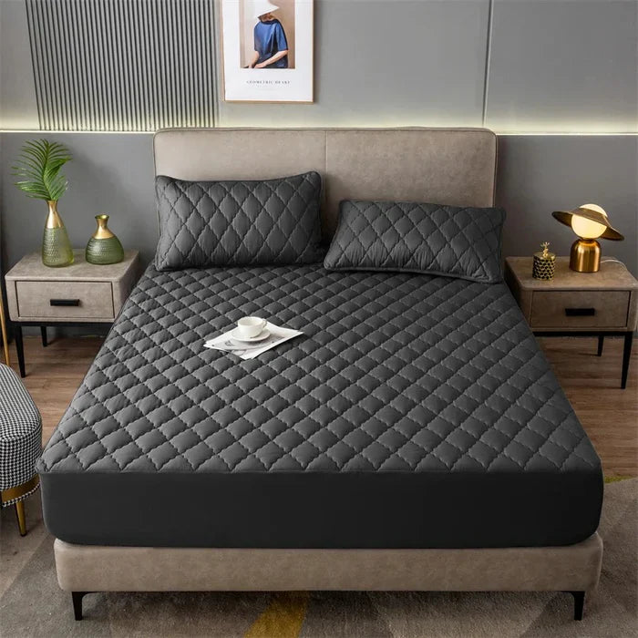 Duerme como en un hotel 5 estrellas 🏨💤 ¡Protector de colchón + 2 fundas de regalo!